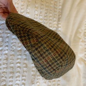 Men's Burberry newsboy wool hat